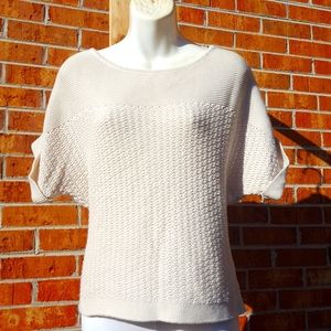 Willi Smith Cream dolman sleeve sweater